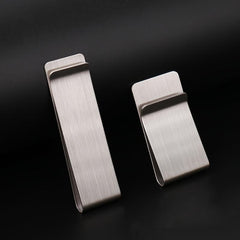 Men's Stainless Steel Money Clip Credit Card Holder