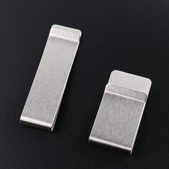 Men's Stainless Steel Money Clip Credit Card Holder