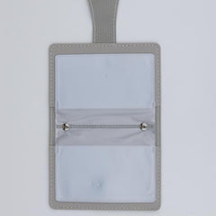 Anti theft Card Bag Leather Snap Button Card Holder Bank Card Credit Card Bag