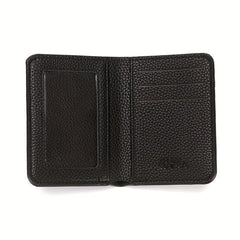 Men's Minimalist Slim Wallet Money Clip Card Holder