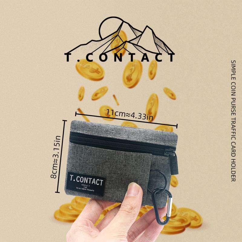 Lanyard Pouch Coin Purse Wallet Card Bag Small Zipper Wallet
