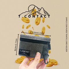 Lanyard Pouch Coin Purse Wallet Card Bag Small Zipper Wallet