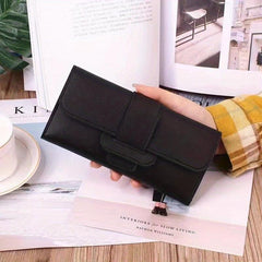 Multifunctional 3-fold Wallet PU Leather Clutch Bag
