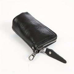 Vintage Leather Key Bag Keychain