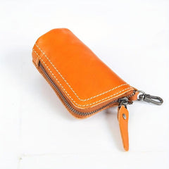 Vintage Leather Key Bag Keychain