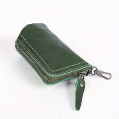 Vintage Leather Key Bag Keychain