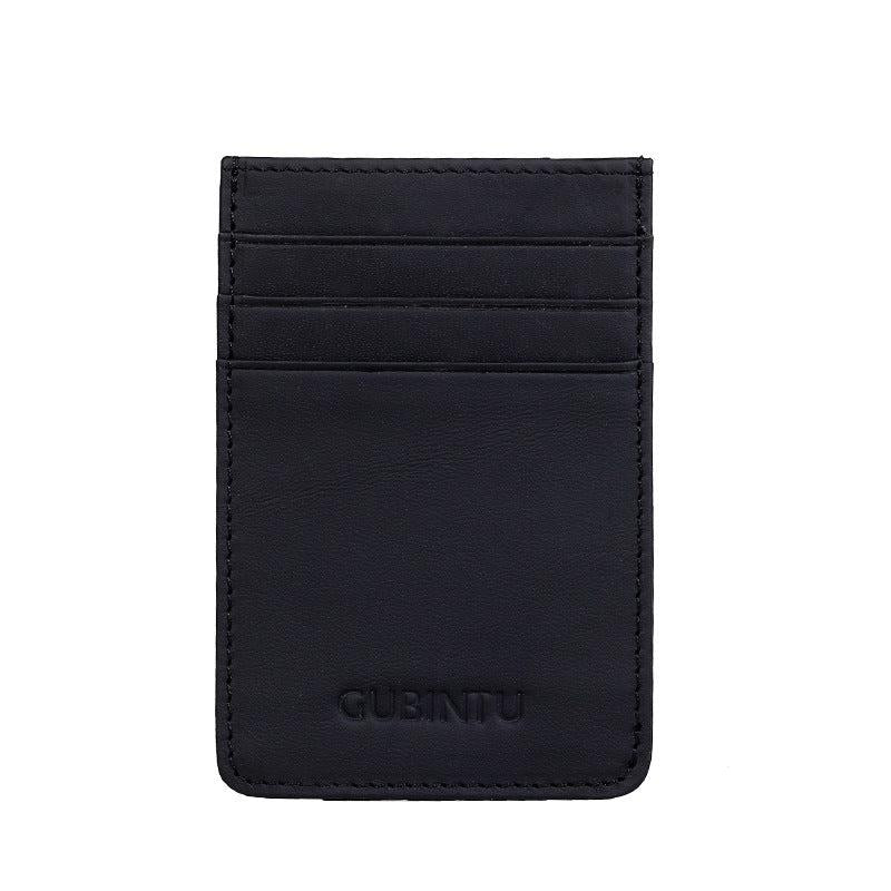 Men's Leather RFID Blocking Card Holder Slim Purse