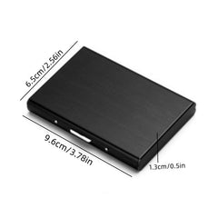 Stainless Steel Business Card Holder Case Protector