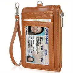 Minimalist Wallet Slim Wallet With Lanyard Credit Card Holder