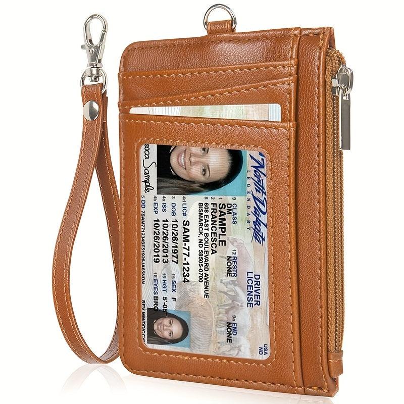 Minimalist Wallet Slim Wallet With Lanyard Credit Card Holder