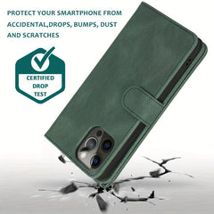 iPhone 14 Zipper Wallet Case for Business