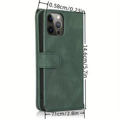 iPhone 14 Zipper Wallet Case for Business