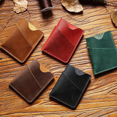Minimalist Money Clip Wallet Men's Classic Compact Card Holder