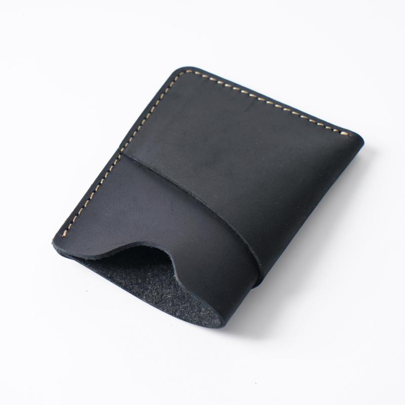 Minimalist Money Clip Wallet Men's Classic Compact Card Holder
