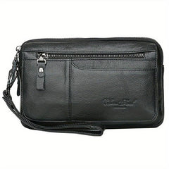 Men's Leather Clutch Key Bag