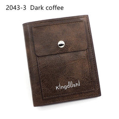 Men's Vintage Leather Wallet Casual Large Capacity Card Holder