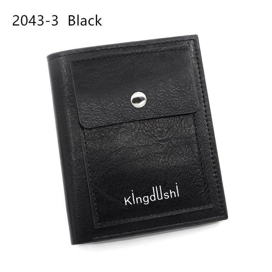 Men's Vintage Leather Wallet Casual Large Capacity Card Holder