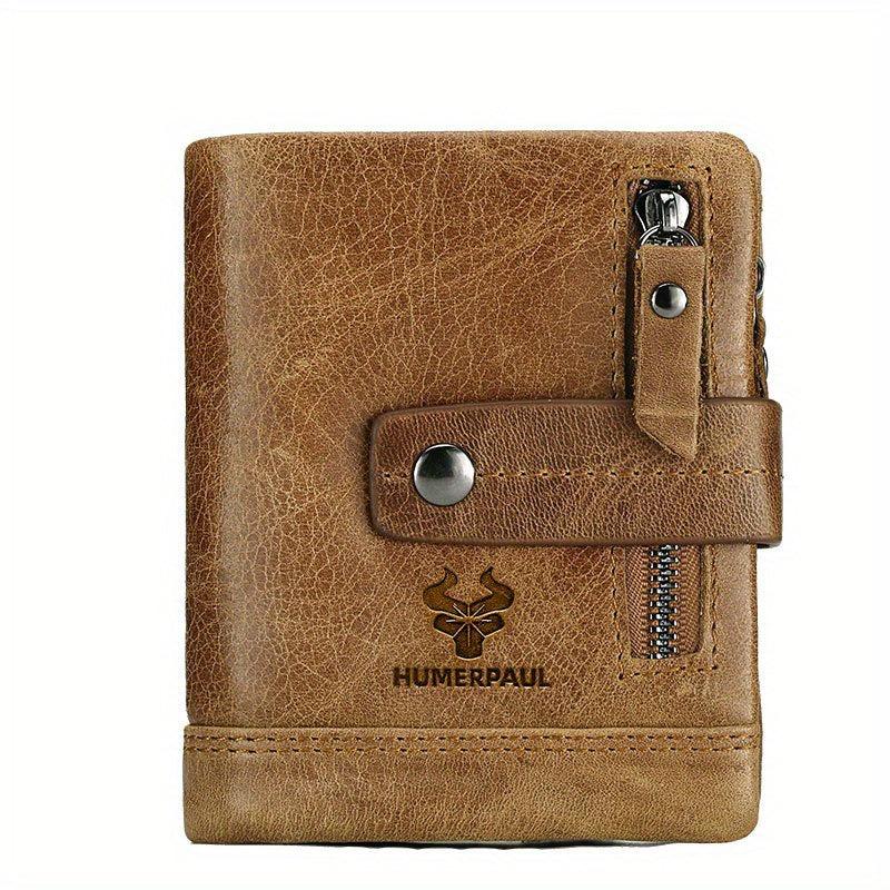 HUMERPAUL RFID Wallet Men Coin Purse Small Card Holder Male Walet For Money Bag