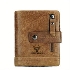 HUMERPAUL RFID Wallet Men Coin Purse Small Card Holder Male Walet For Money Bag