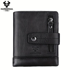 HUMERPAUL RFID Wallet Men Coin Purse Small Card Holder Male Walet For Money Bag