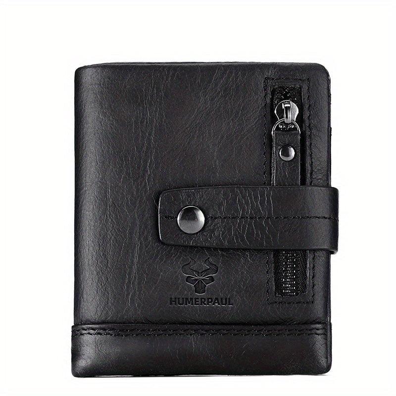 HUMERPAUL RFID Wallet Men Coin Purse Small Card Holder Male Walet For Money Bag