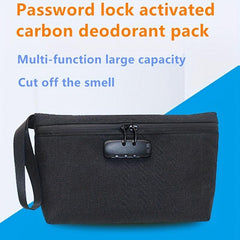 Smell Proof Bag Odor Proof Case - Travel Money Safe Organizer