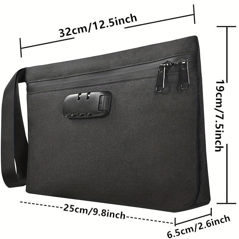 Smell Proof Bag Odor Proof Case - Travel Money Safe Organizer