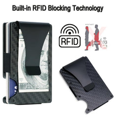 Airtag Tactical Wallet + Money Clip