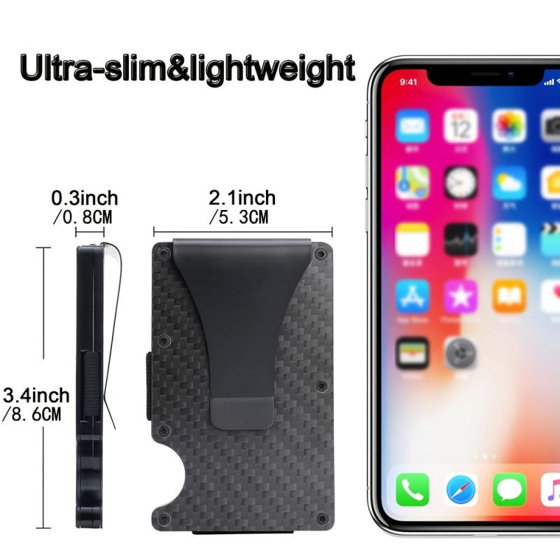 Airtag Tactical Wallet + Money Clip