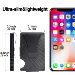 Airtag Tactical Wallet + Money Clip