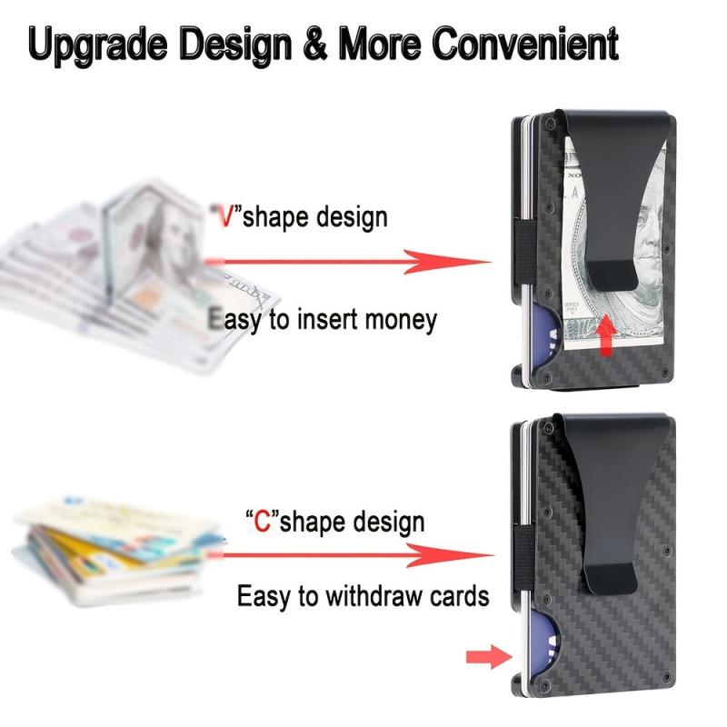 Airtag Tactical Wallet + Money Clip