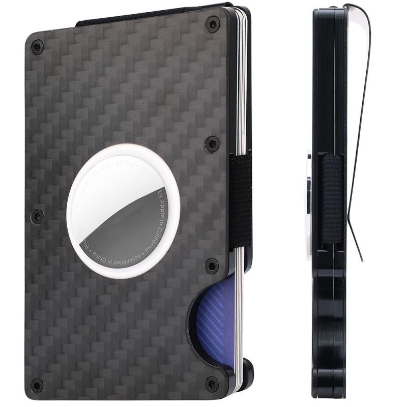 Airtag Tactical Wallet + Money Clip