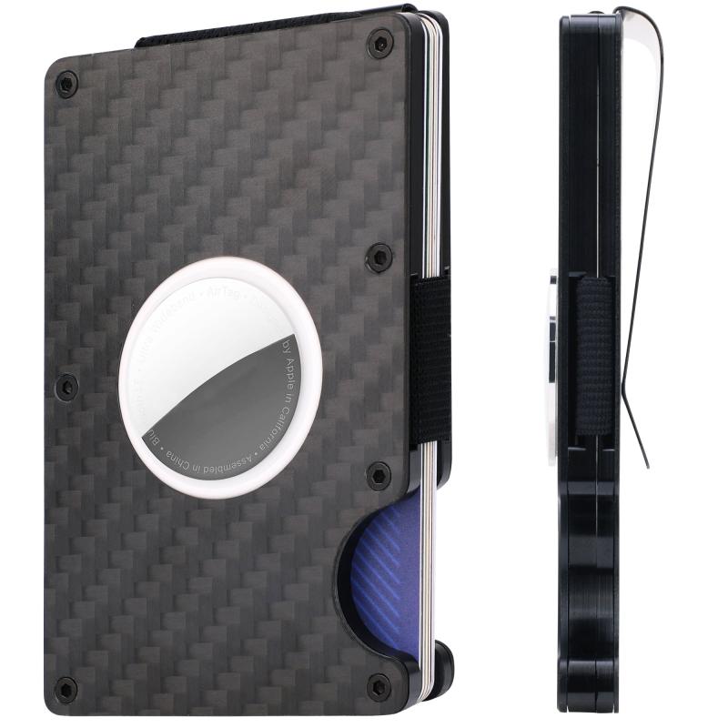 Airtag Tactical Wallet + Money Clip
