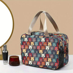 Large Capacity Waterproof Makeup Pouch Toiletry Organizer