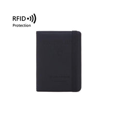 RFID Blocking Passport Holder Cover Wallet Leather Travel Organizer