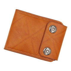 Men's Double Buckle Dollar Wallet Clutch Bag