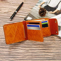 Men's Double Buckle Dollar Wallet Clutch Bag