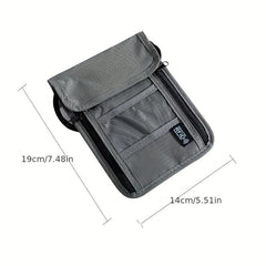 Men's RFID Neck Wallet Coin Purse