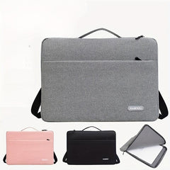 Laptop Bag Soft Surface Portable Handbag Business Commuter Briefcase