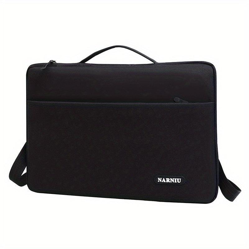 Laptop Bag Soft Surface Portable Handbag Business Commuter Briefcase