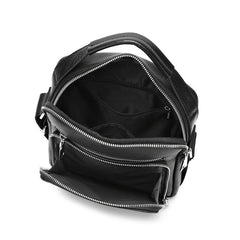 SCHLATUM Business Leather Shoulder Bag Crossbody