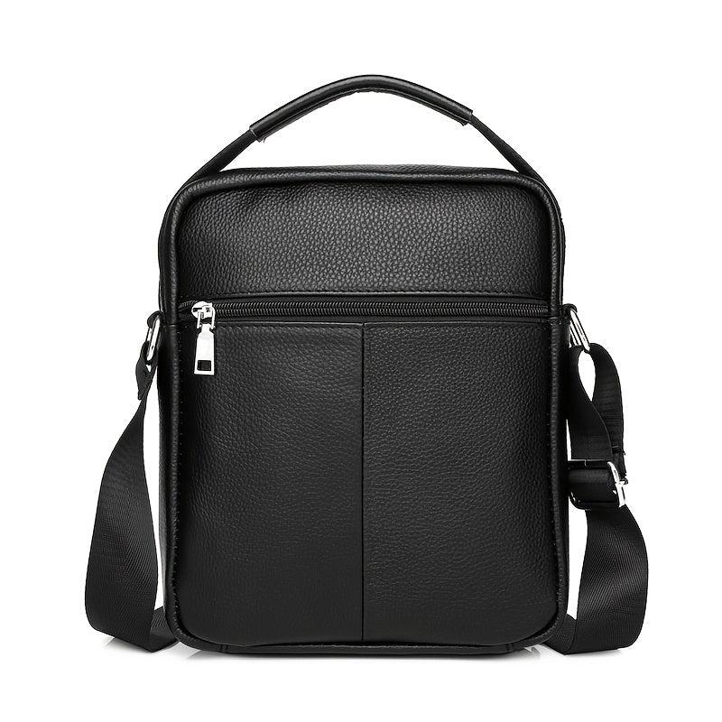 SCHLATUM Business Leather Shoulder Bag Crossbody
