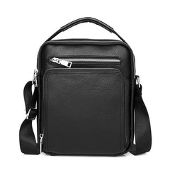 SCHLATUM Business Leather Shoulder Bag Crossbody