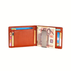 Men's RFID Carbon Fiber Money Clip Wallet