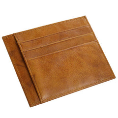 Slim Men Card Holder Leather Men Credit Card Case Wallet