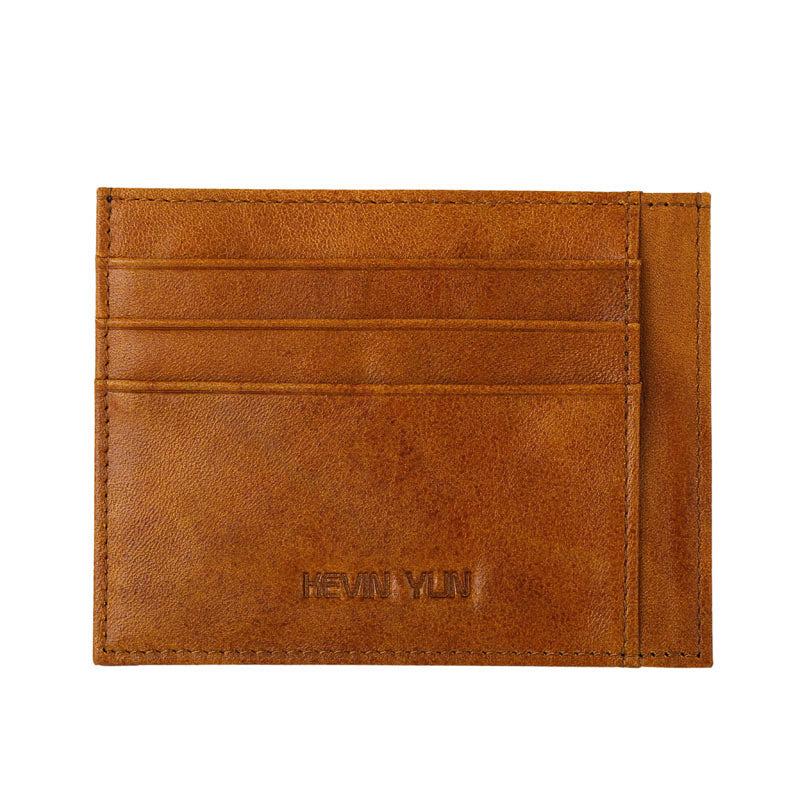 Slim Men Card Holder Leather Men Credit Card Case Wallet