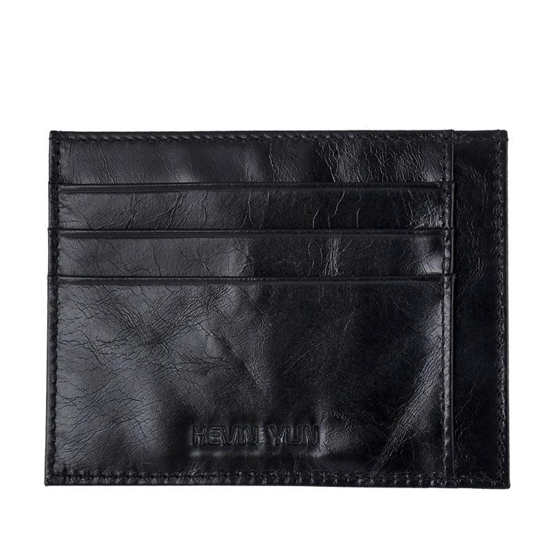 Slim Men Card Holder Leather Men Credit Card Case Wallet