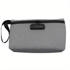 Smell Proof Bag Case Storage Bag with Password Lock for Travel Business Trip