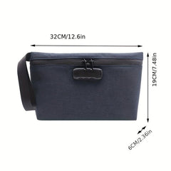Smell Proof Bag Case Storage Bag with Password Lock for Travel Business Trip