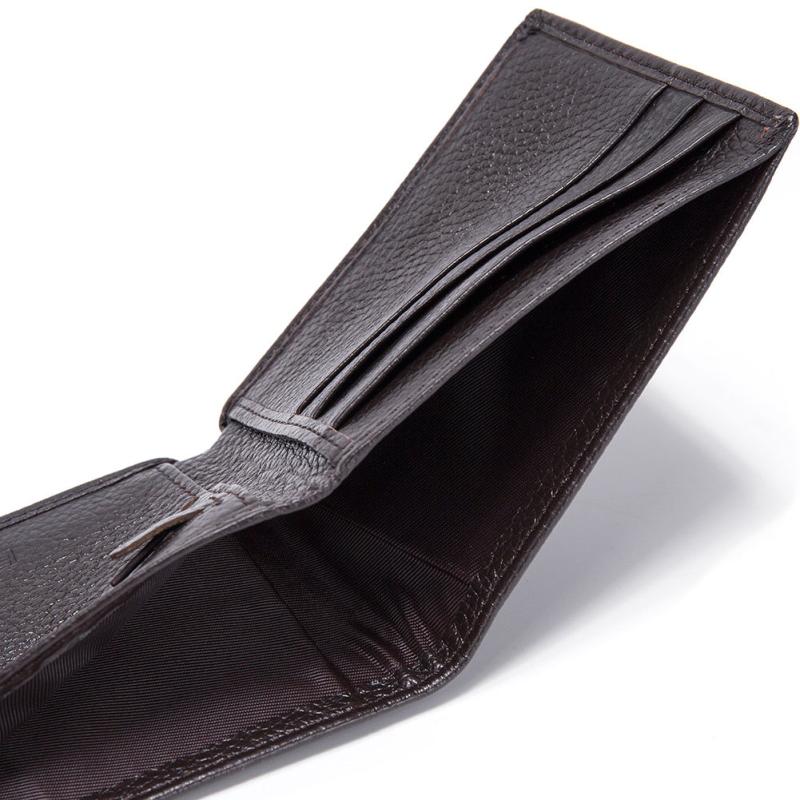 Men's PU Leather Wallet Card Holder